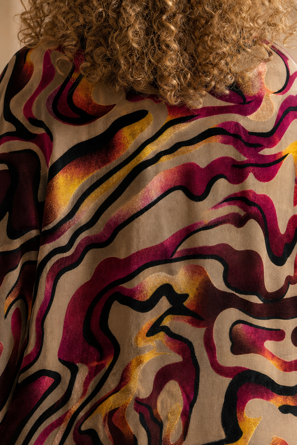 Chiffon Velvet Shawl
