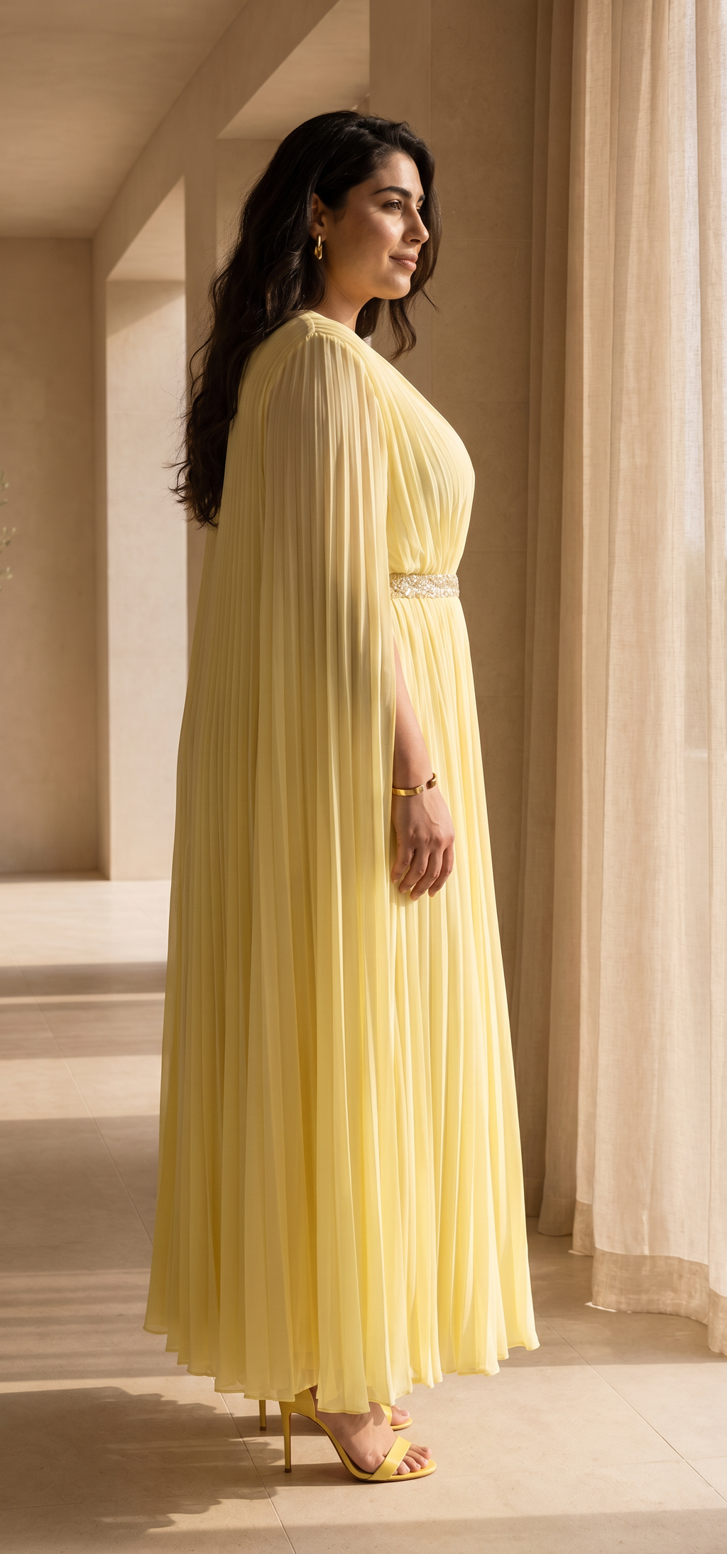 Plissé Dress